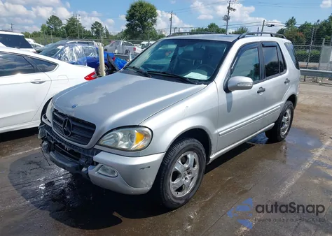 2003 Mercedes-Benz Ml 320 from USA, damaged, VIN 4JGAB54E53A392114
